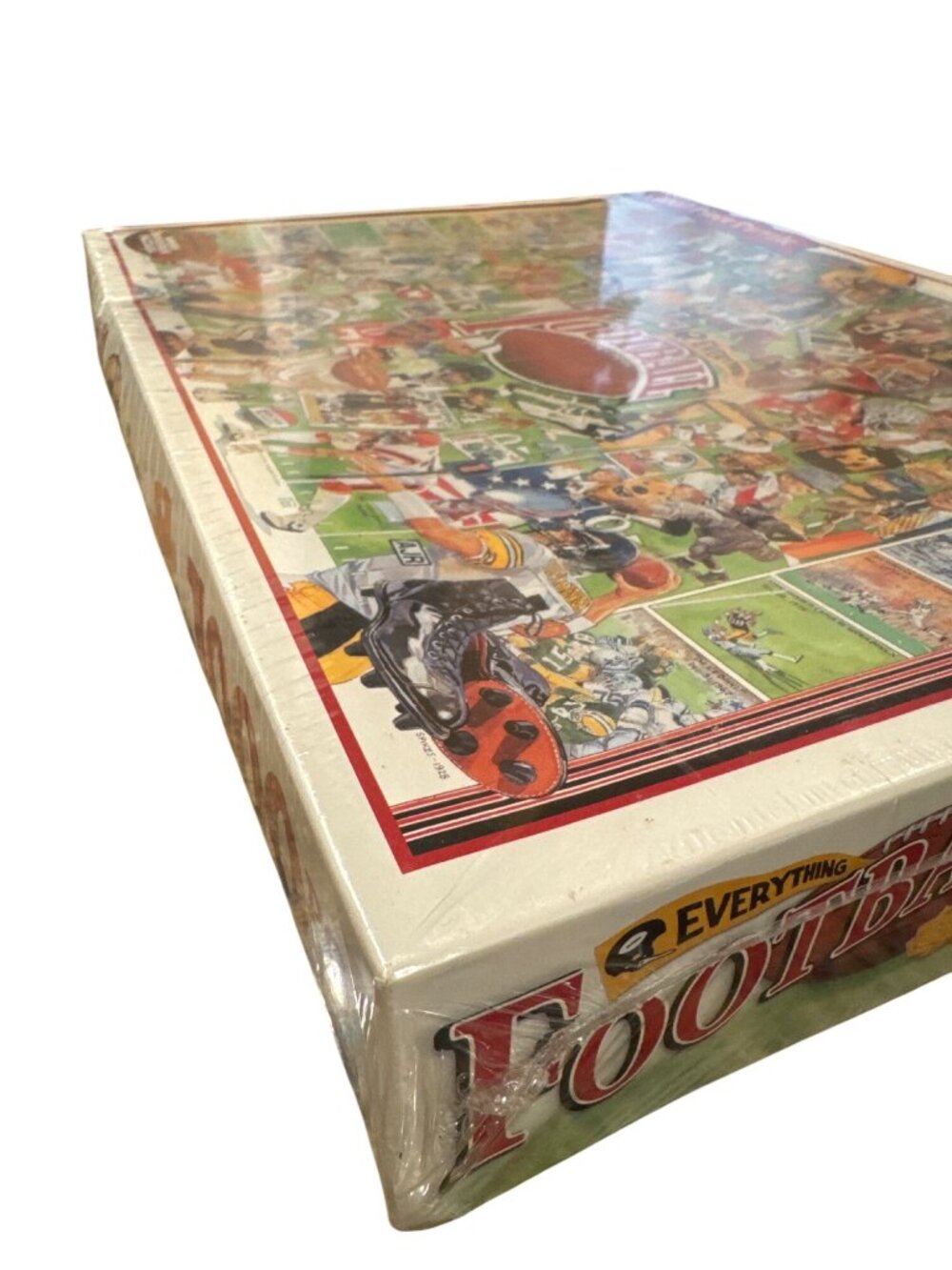 White Mountain Everything Football Puzzle 1000 Pieces 24”x30” New Sealed 2007 - Picture 8 of 15